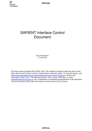 SAPIENT 接口控制文档 - GOV.UK